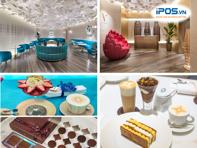 Dior, Gucci, Louis Vuitton, Ralph Lauren mở nhà hàng quán cafe