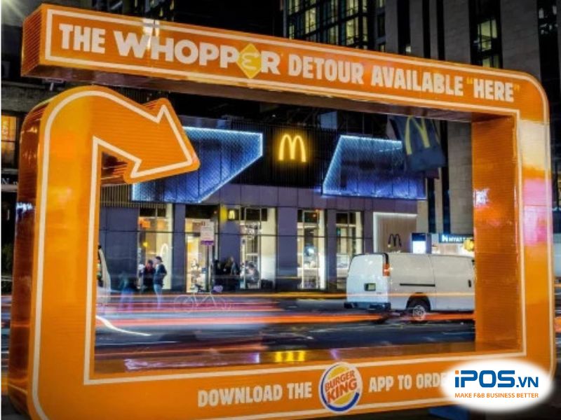 Chiến dịch Marketing “The Whopper Detour" thành công của Burger King
