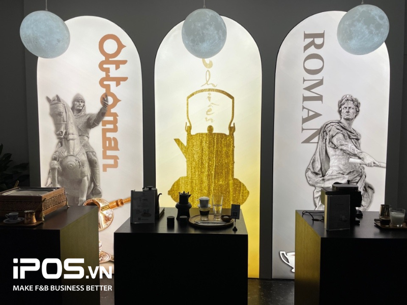 Không gian cửa hàng Trung Nguyên Legend hội tụ tinh hoa 3 nền văn minh cà phê thế giới