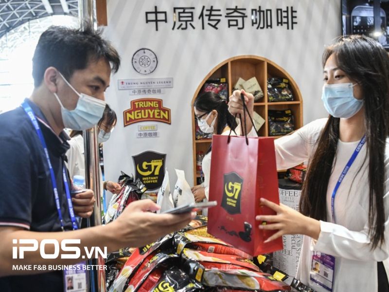 Trung Nguyên Legend được yêu thích vì sớm có thương hiệu G7 đã quen thuộc với người dân Trung Quốc 