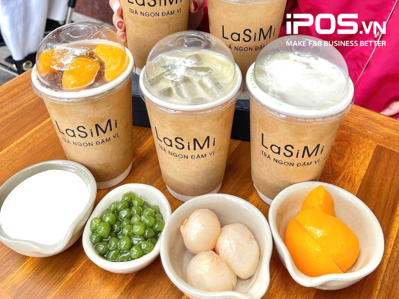Trà sữa LaSiMi là thương hiệu “hot hit” của các bạn trẻ gần đây 