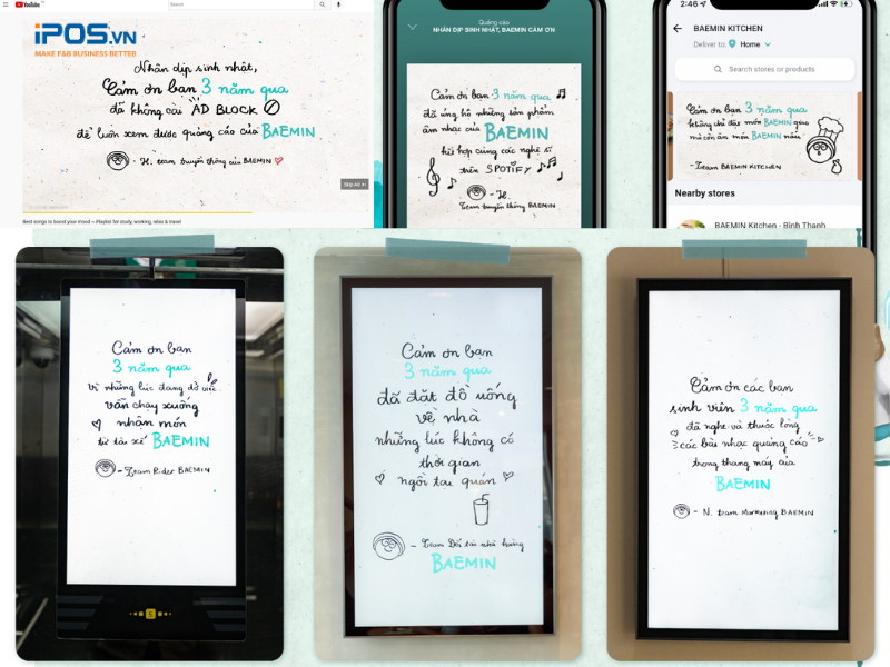 chiến dịch marketing của baemin