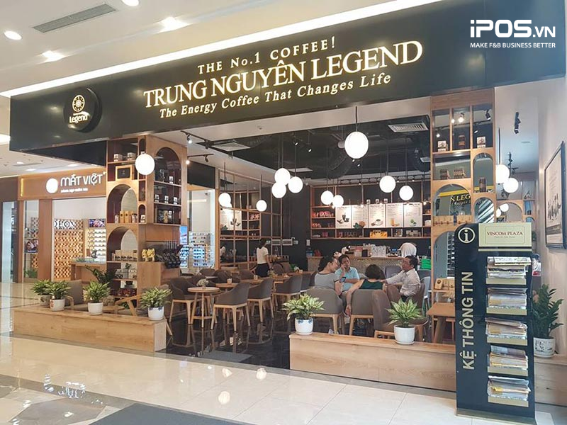 Mô hình cà phê mới của Trung Nguyên Legend 
