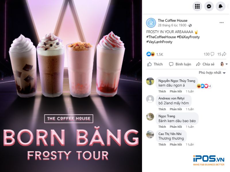 Mẫu content quảng cáo bắt trend.