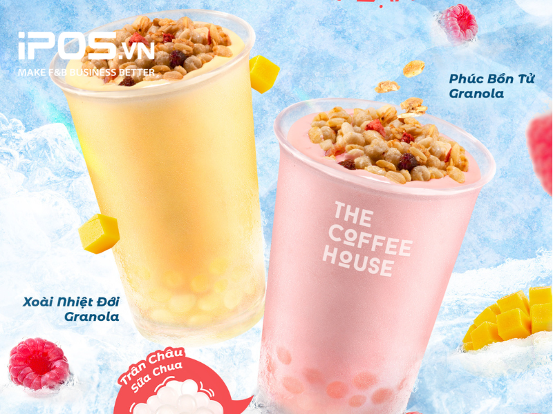 Đồ uống Smoothies healthy mới lạ, hấp dẫn đến từ The Coffee House