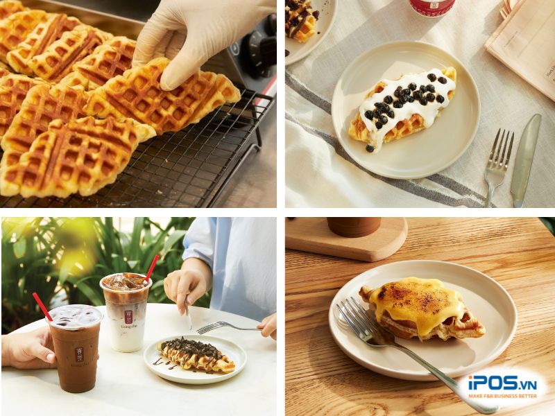 Review menu Gong Cha mới nhất: Croffle Series