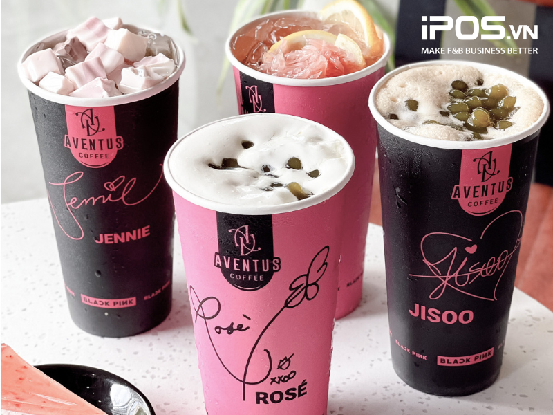 Mẫu ly BLACKPINK giúp Aventus Coffee tăng doanh thu “chóng mặt” nhờ “đu trend” kịp thời