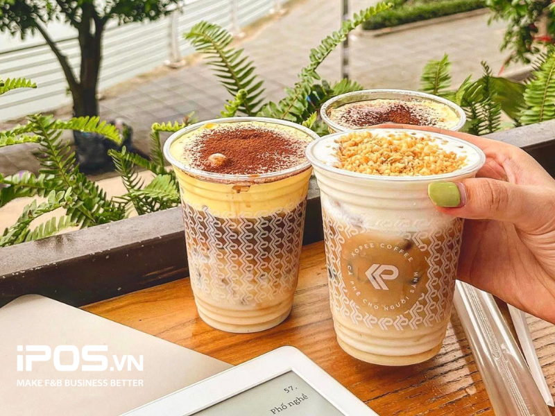 Trà sữa kem dừa nướng thơm lừng ngon đúng điệu 