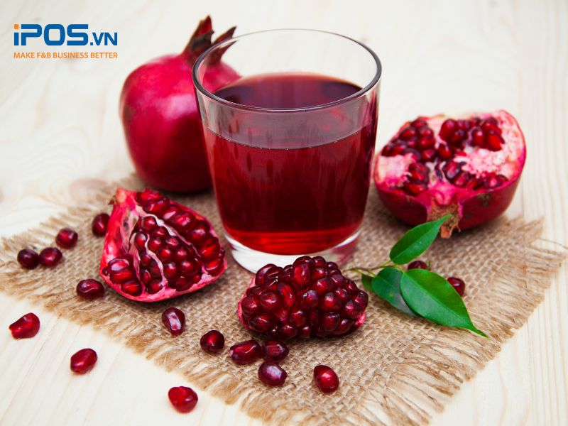 Công thức trà lựu trân châu