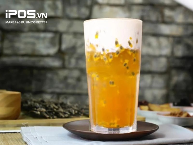 Công thức trà chanh dây macchiato kinh doanh.