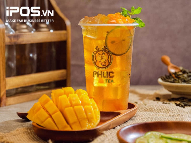 Xu hướng đồ uống mùa hè 2023 - trà xoài chanh leo mát lạnh cực đã