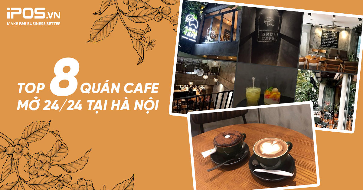quán cafe mở 24h tại Hà Nội