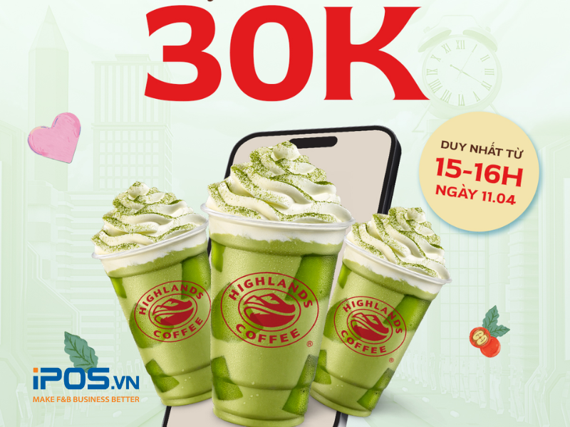 kiềng ba chân highlands coffee