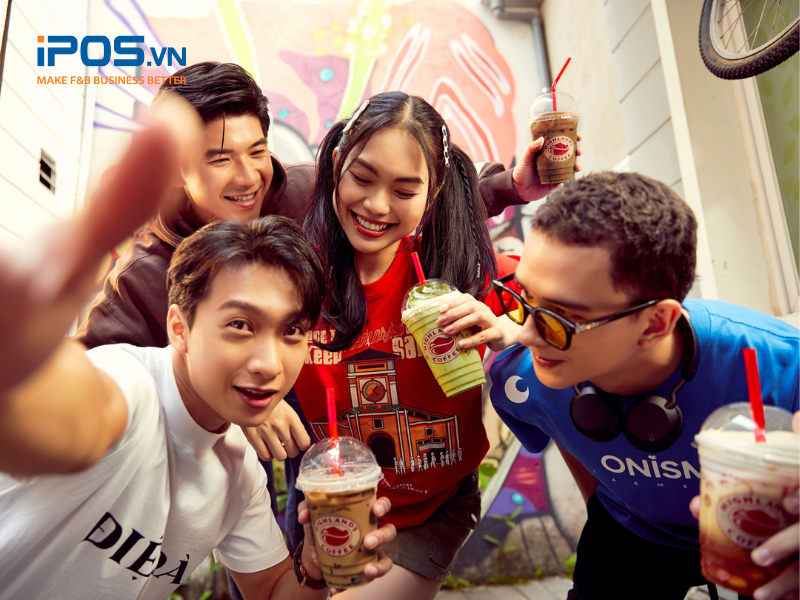 kiềng ba chân highlands coffee