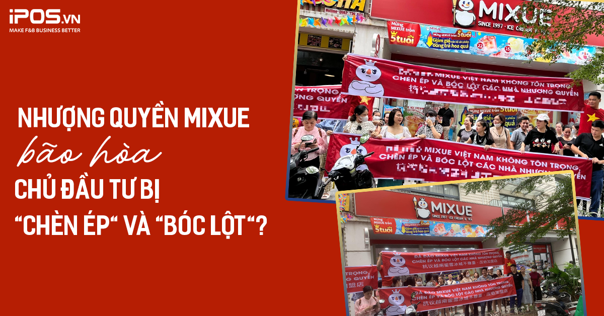 Nhượng quyền Mixue bão hòa