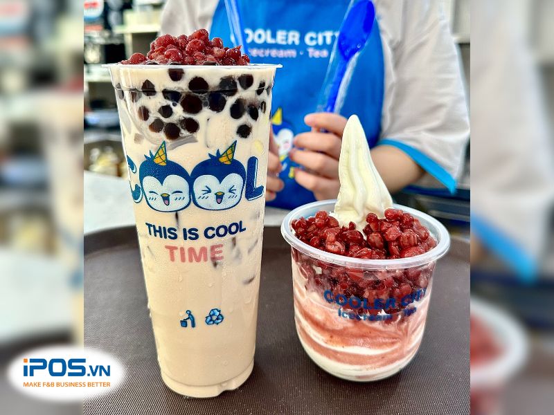 Menu Cooler City khá phong phú với đa dạng các loại Trà Sữa cho bạn thỏa sức lựa chọn.