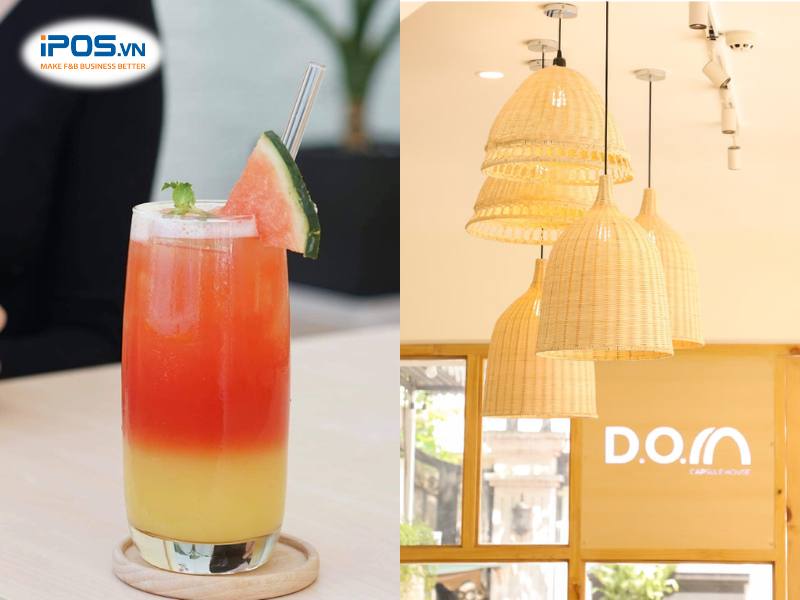 Thời gian sử dụng tổ kén tại D.O.M phụ thuộc vào số lượng thức uống order