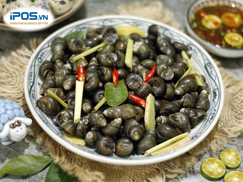 Ý tưởng kinh doanh đồ ăn vặt mùa đông: Ốc luộc, ốc xào nóng 