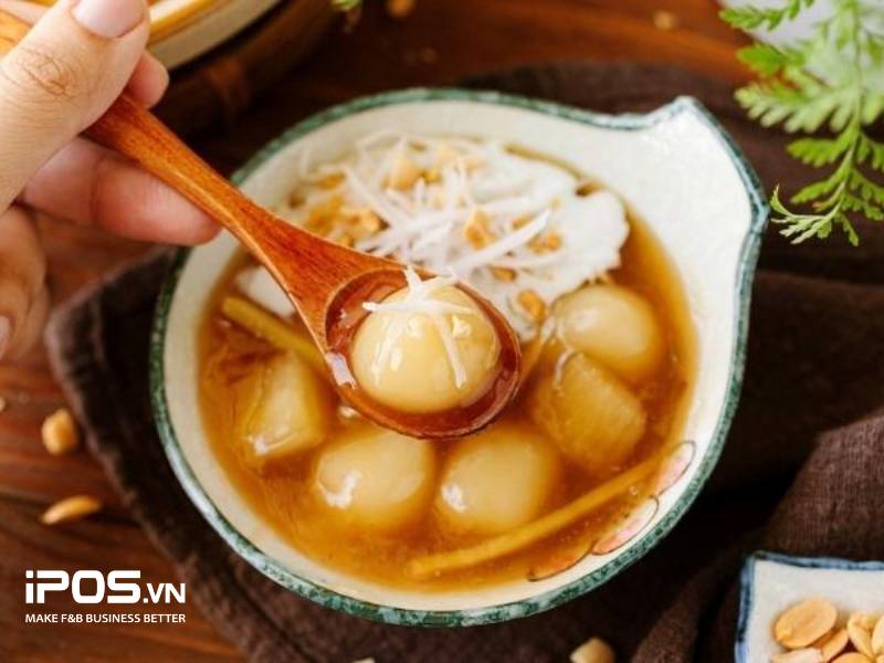  Ý tưởng kinh doanh đồ ăn vặt mùa đông: Chè sắn nóng, chè khoai dẻo, bánh trôi tàu
