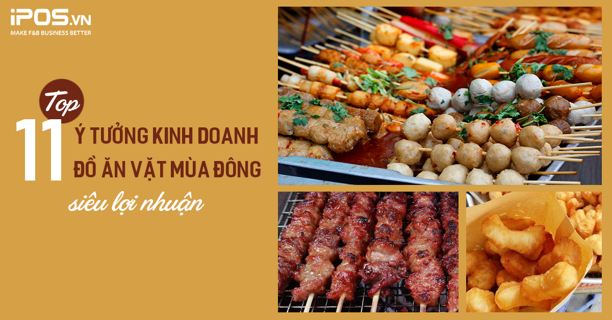 kinh doanh đồ ăn vặt mùa đông