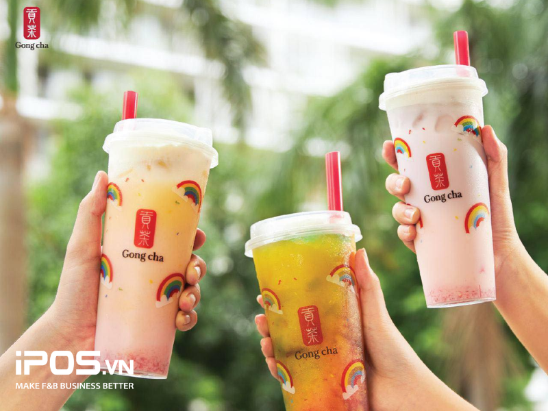 bộ sưu tập ly cầu vồng