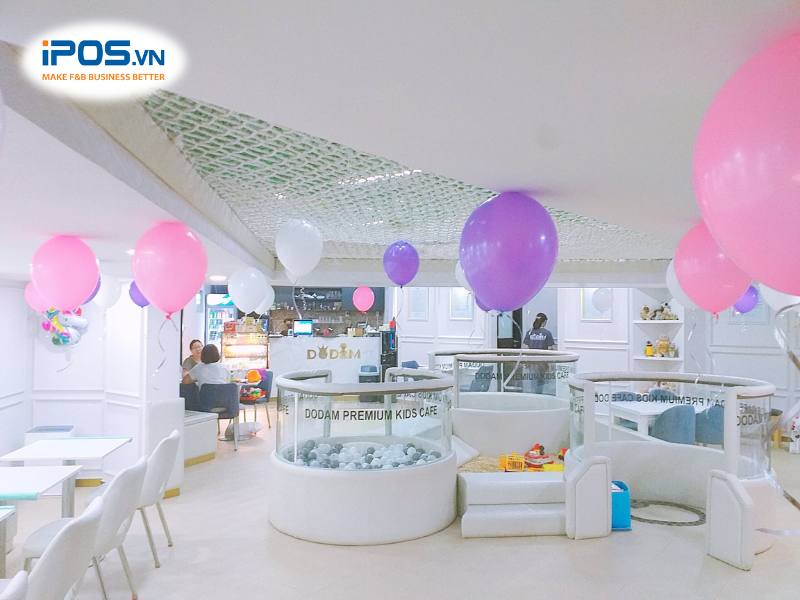 Mô hình quán cafe kết hợp khu vui chơi trẻ em không có nhiều đối thủ cạnh tranh trực tiếp