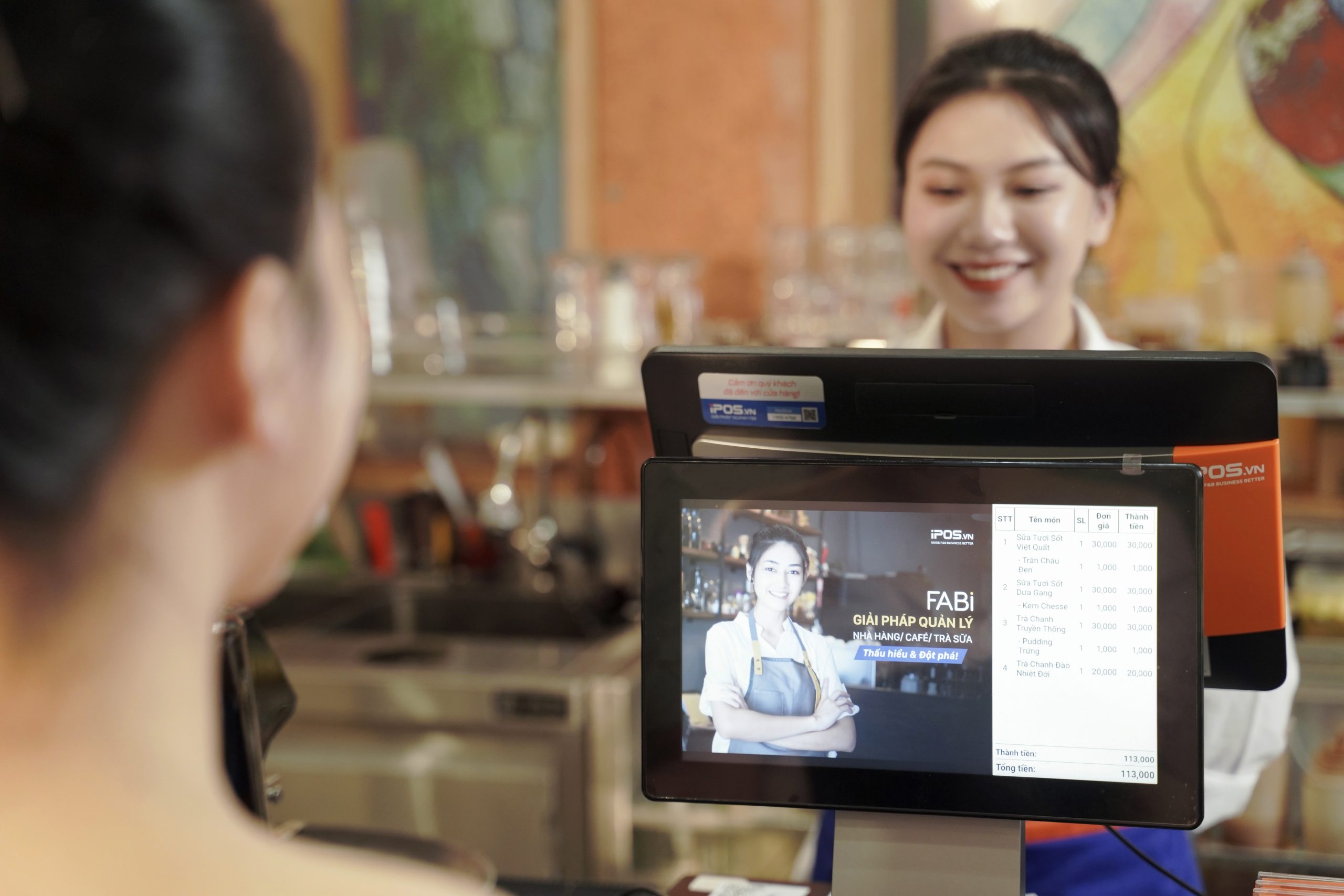Giao diện trực quan: Ghi món dễ dàng, nhanh chóng - Hạn chế sai sót, nhầm lẫn.